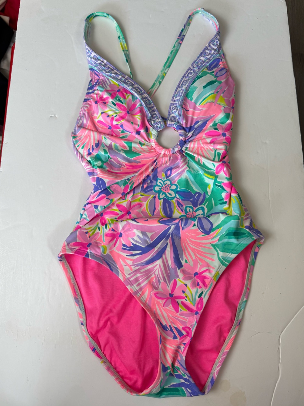 EUC Lilly Pulitzer Stephie One Piece Swimsuit Size 0